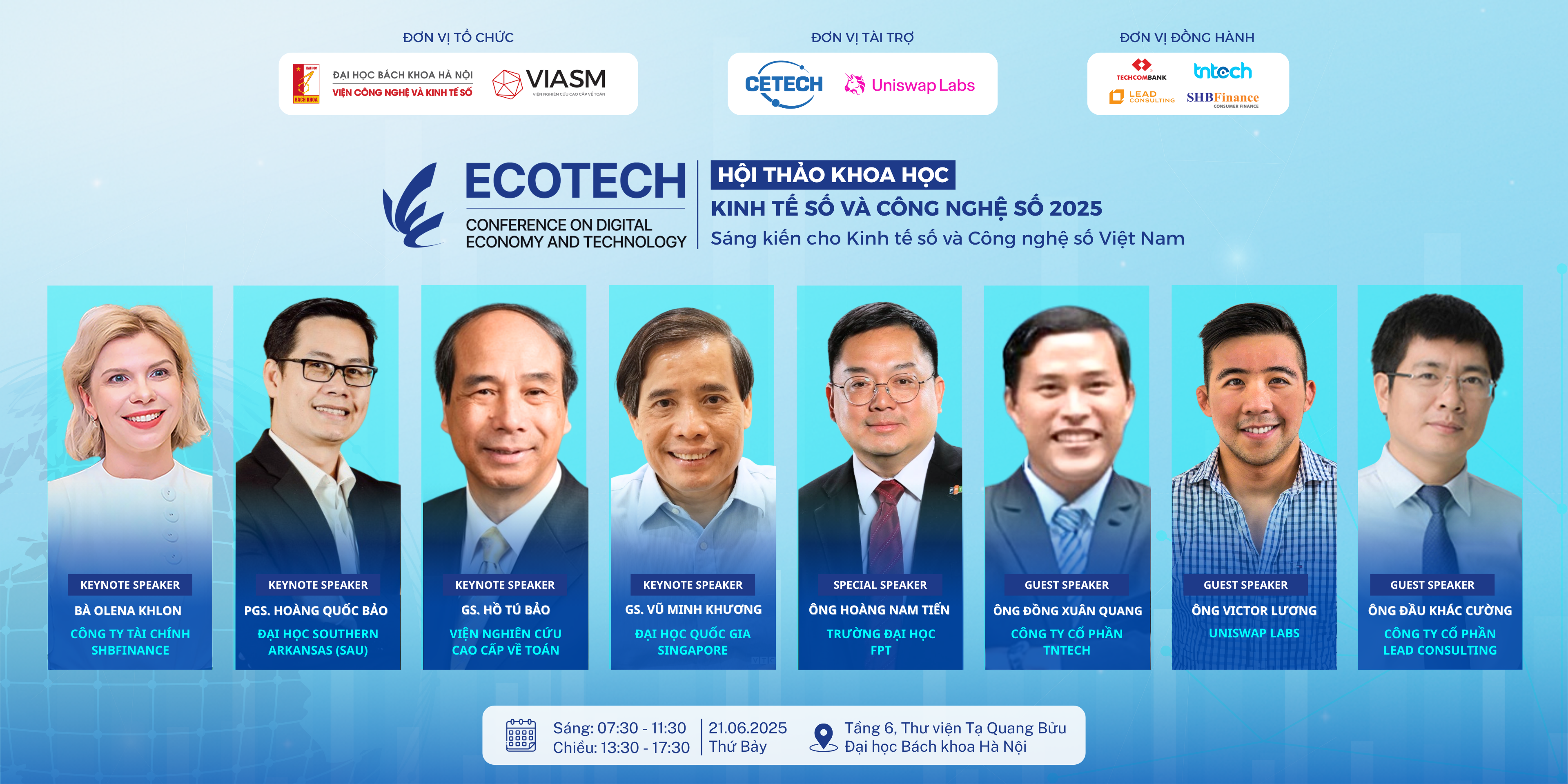 ECOTECH 2025 Speakers