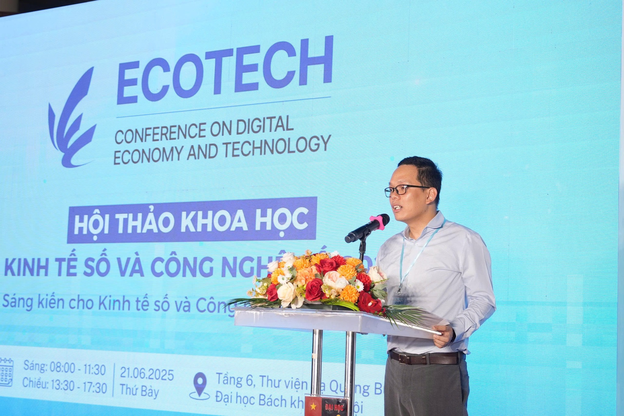 Assoc. Prof. Dr. Nguyen Binh Minh – Dean of the Institute for Digital Economy and Technology, Hanoi University of Science and Technology